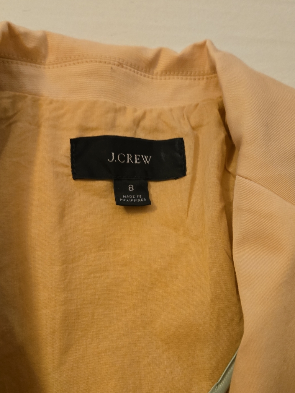 J. Crew Peach Blazer Jacket